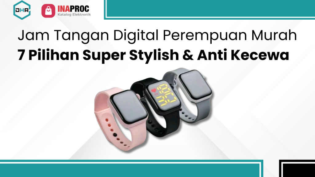 Jam Tangan Digital Perempuan Murah