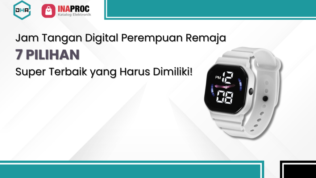 Jam Tangan Digital Perempuan Remaja