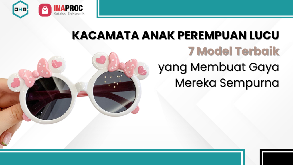 kacamata anak perempuan lucu