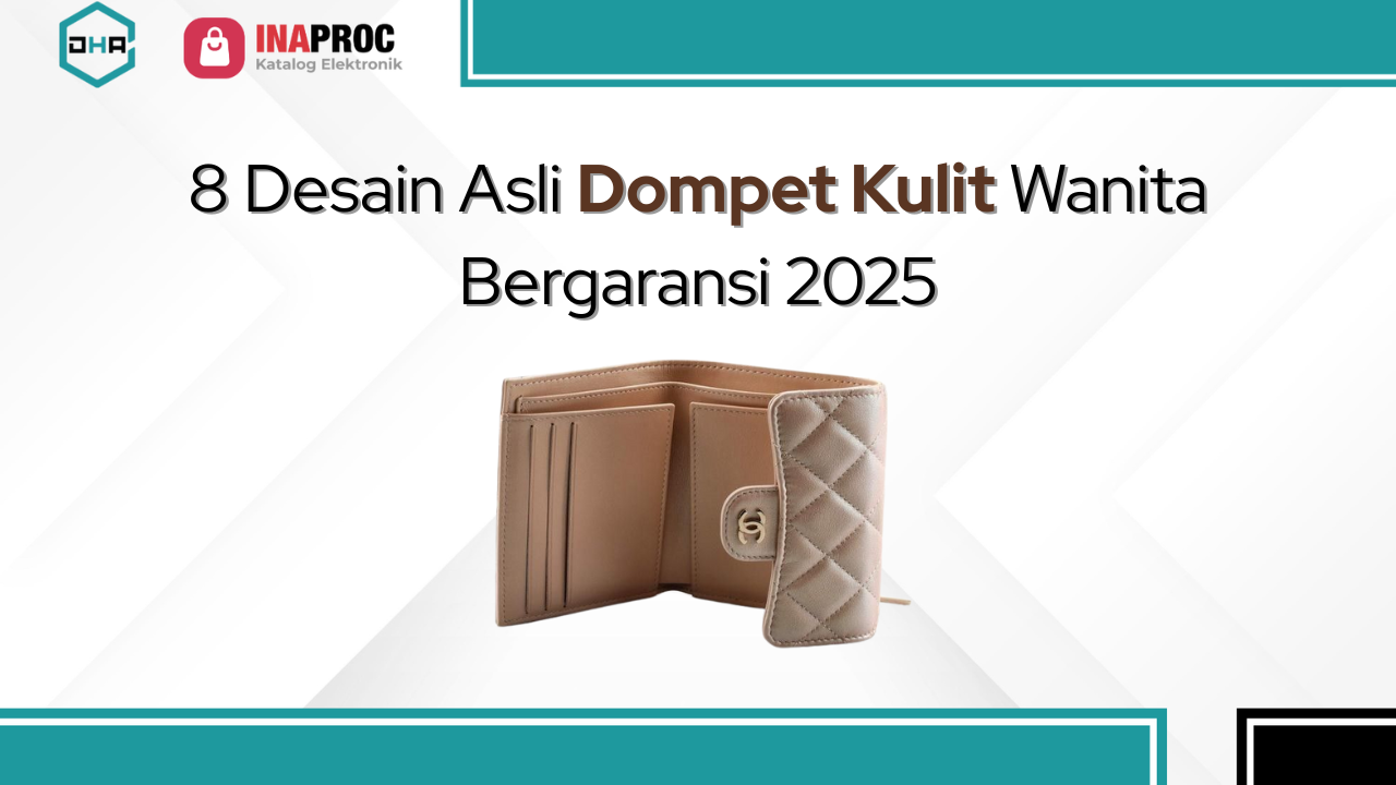 Lihat Dompet Kulit Wanita kami di e-Katalog Inaproc Damar Hanjaya Abadi
