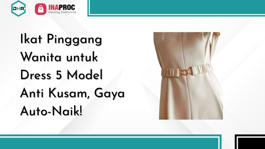 ikat pinngan wanita untuk dress