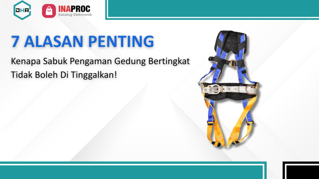 sabuk pengaman proyek gedung bertingkat