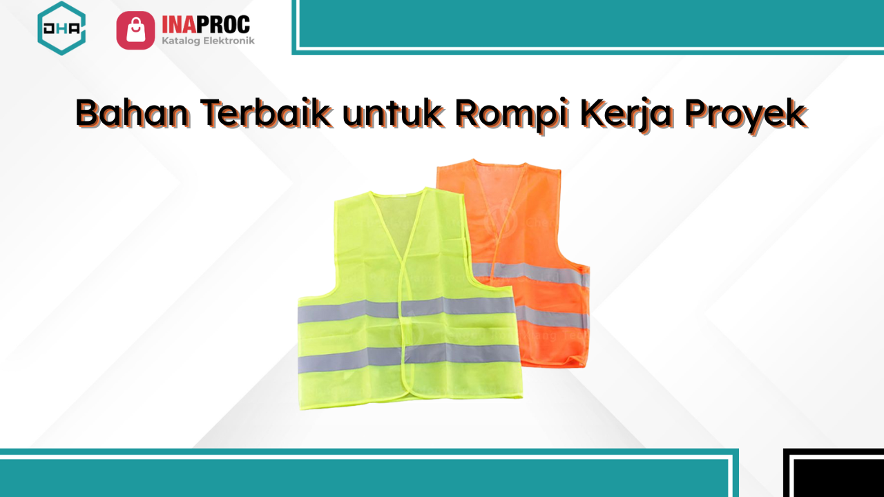 Lihat detail Produk Rompi Kerja Proyek kami di e-Katalog Inaproc Damar Hanjaya Abadi