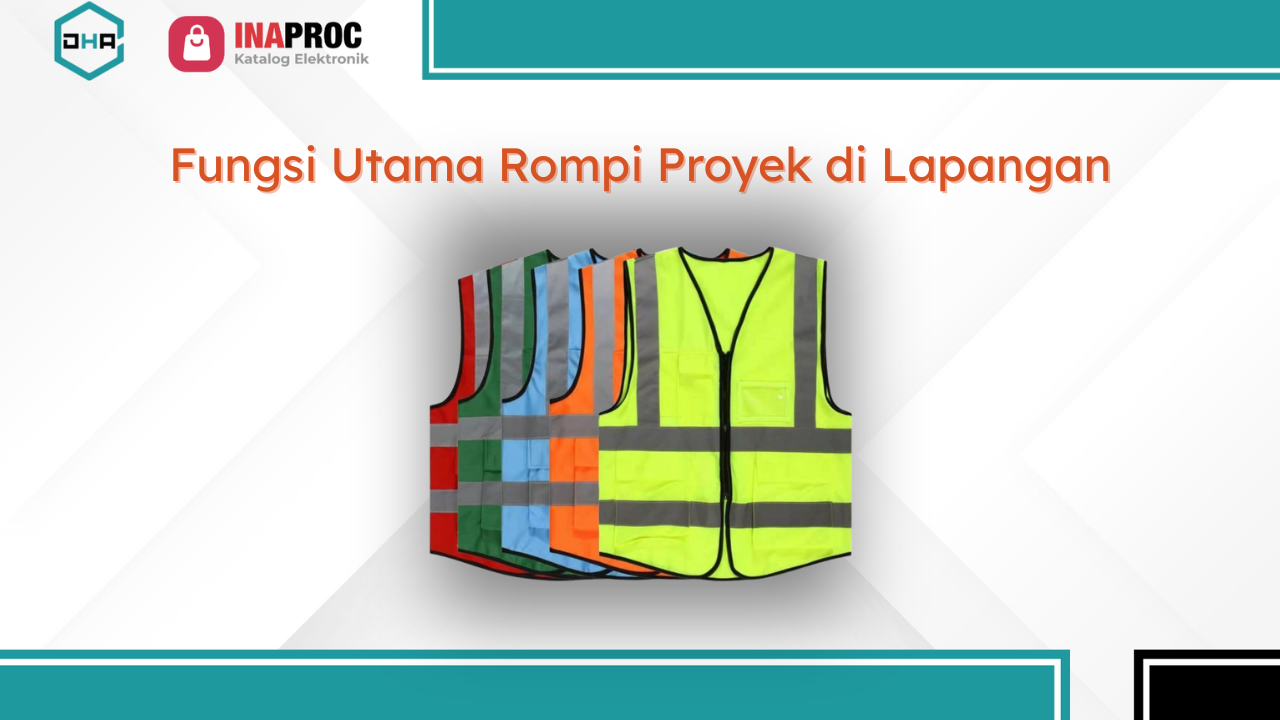 Lihat detail Produk Rompi Proyek kami di e-Katalog Inaproc Damar Hanjaya Abadi