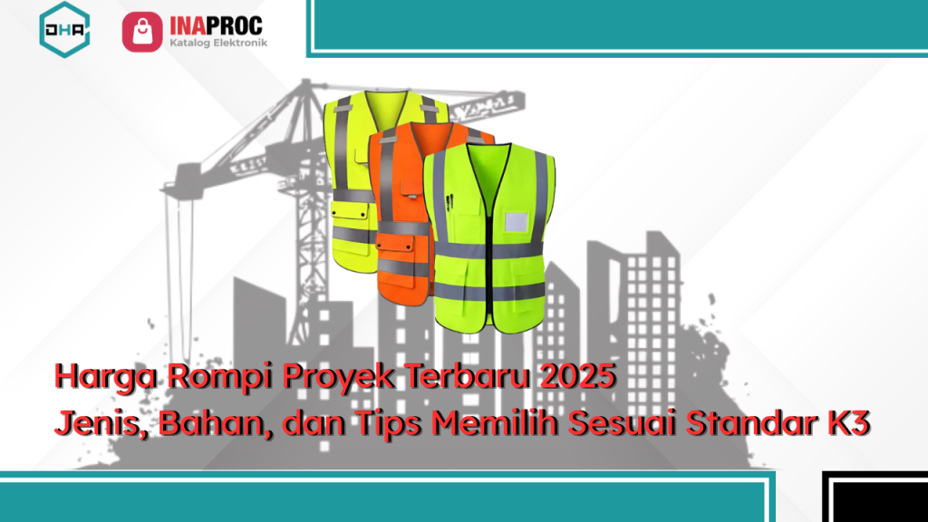 Lihat detail Produk Harga Rompi Proyek Terbaru 2025 kami di e-Katalog Inaproc Damar Hanjaya Abadi