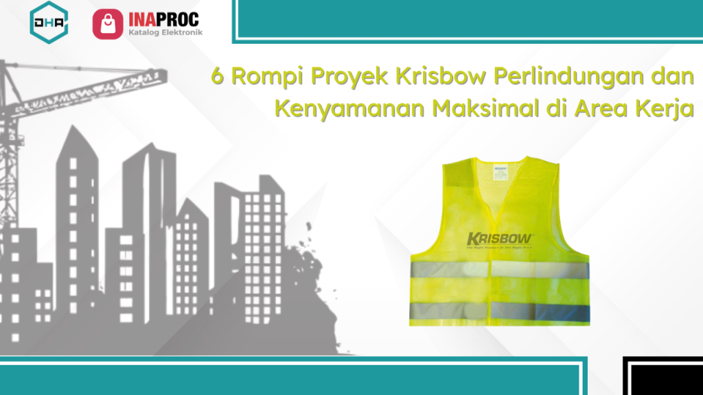 Lihat detail Produk Rompi Proyek Krisbow kami di e-Katalog Inaproc Damar Hanjaya Abadi