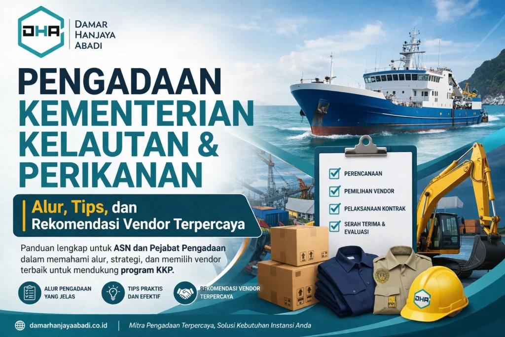 Pengadaan Kementerian Kelautan & Perikanan – Alur, tips, dan rekomendasi vendor terpercaya oleh Damar Hanjaya Abadi