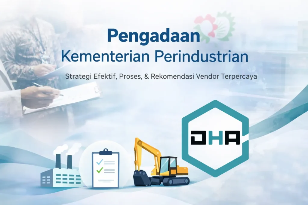 Ilustrasi proses pengadaan Kementerian Perindustrian dan solusi vendor terpercaya
