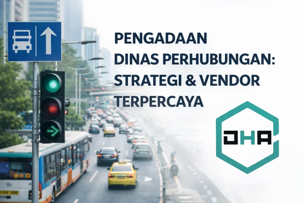 Pengadaan Dinas Perhubungan dengan vendor terpercaya Damar Hanjaya Abadi untuk kebutuhan infrastruktur dan transportasi