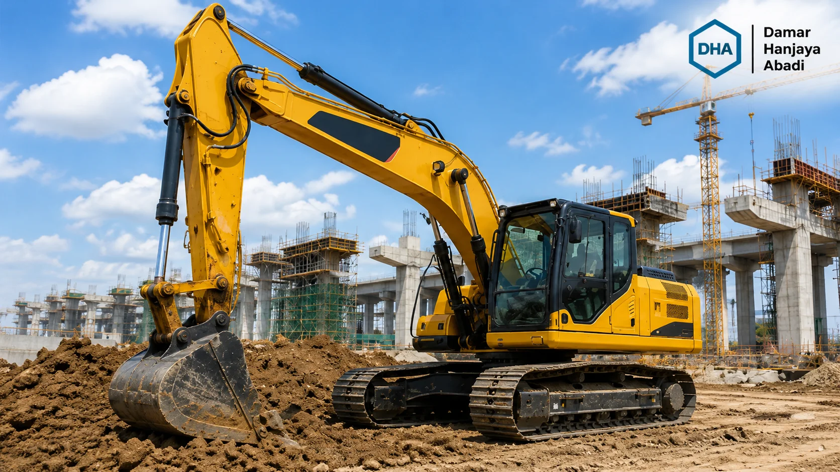 Pengadaan excavator pemerintah untuk kebutuhan pekerjaan konstruksi dan proyek infrastruktur