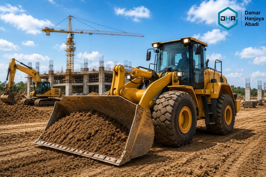 wheel loader untuk pengadaan alat berat pemerintah dan proyek konstruksi