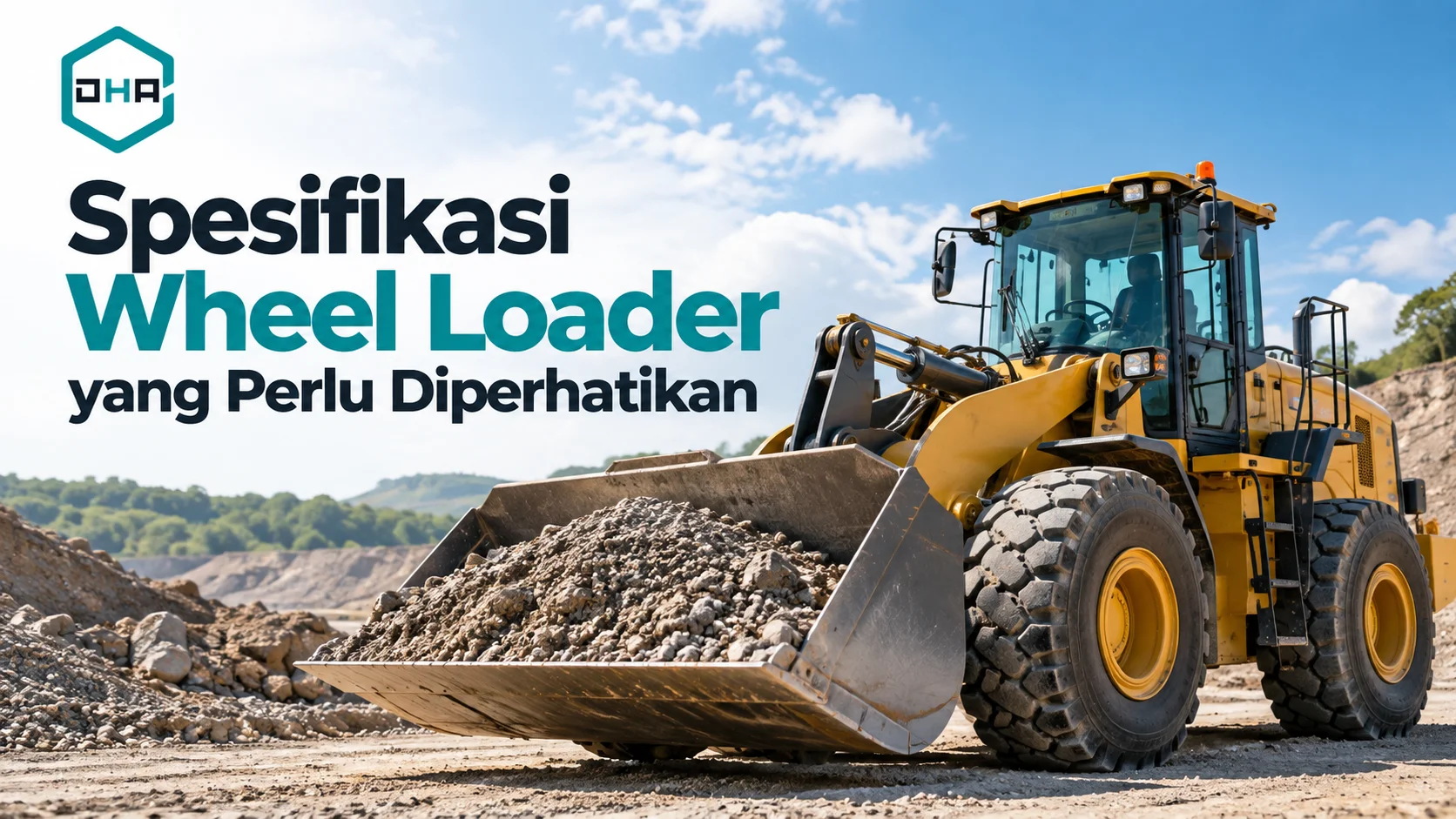 Spesifikasi Wheel Loader e-Katalog dengan unit wheel loader untuk kebutuhan proyek konstruksi.