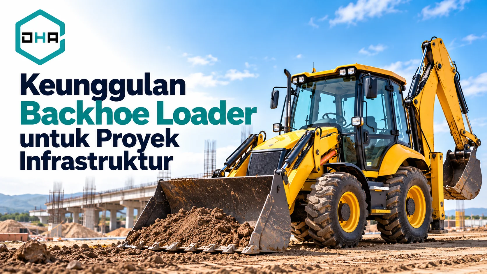 Keunggulan Backhoe Loader dalam Pengadaan backhoe pemerintah untuk proyek infrastruktur.
