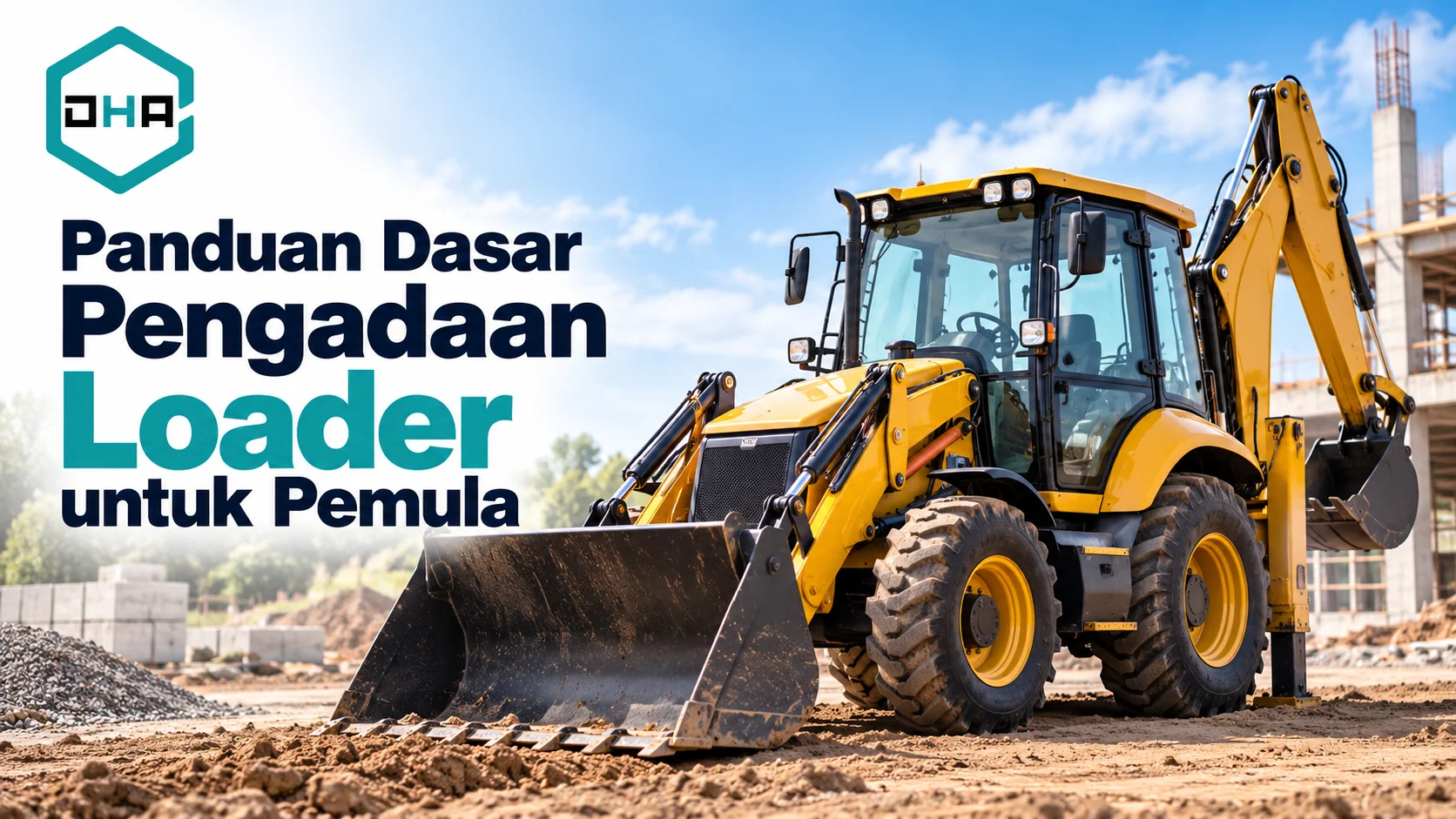 Panduan dasar pengadaan Backhoe loader e-Katalog untuk pemula.