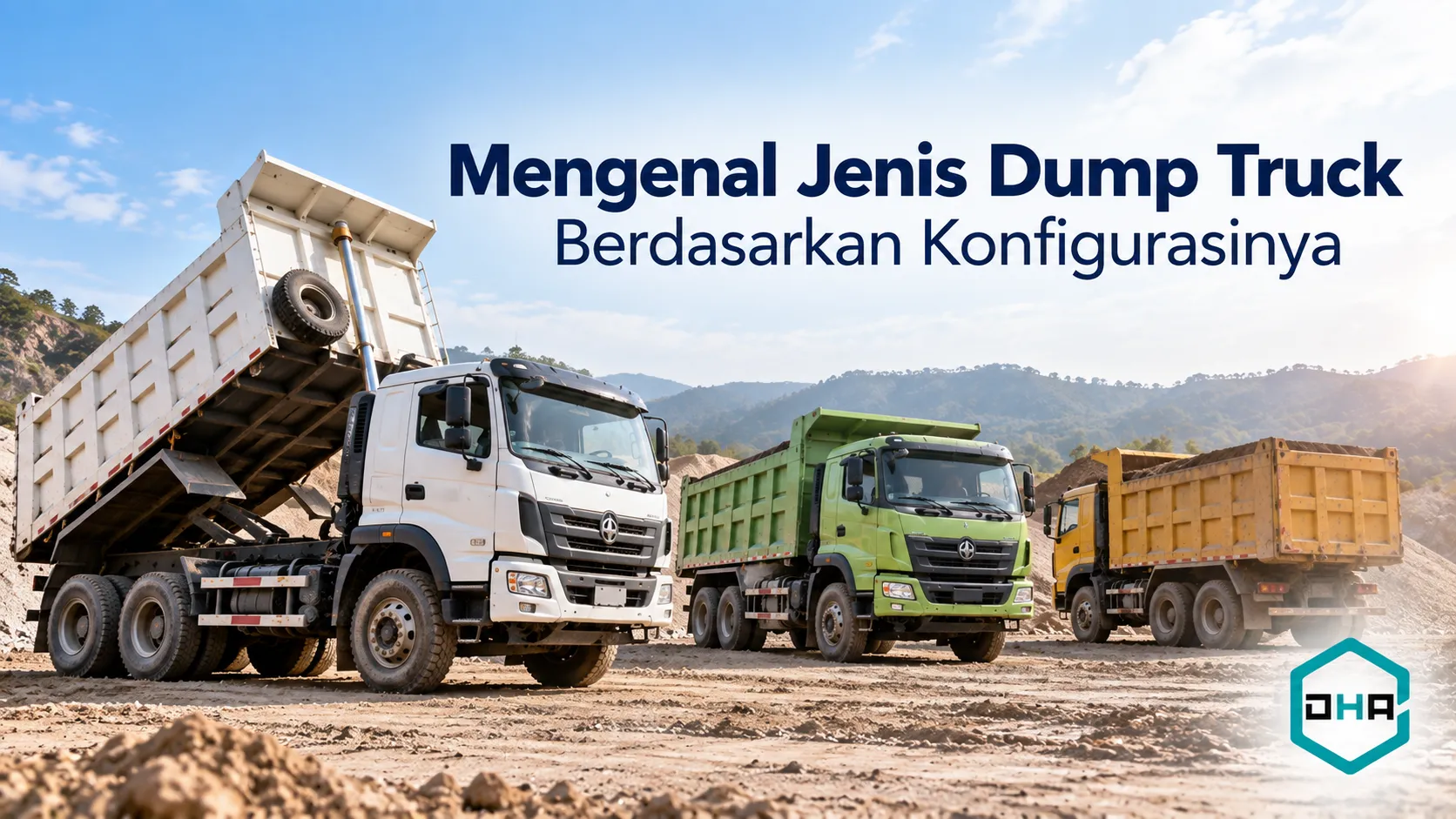 Mengenal jenis dump truck dan vendor dump truck tronton pemerintah