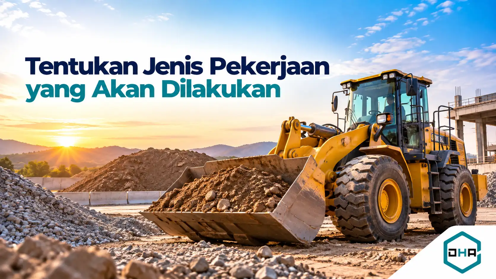 Unit alat berat penggali dan pemuat backhoe loader INAPROC untuk pengadaan instansi pemerintah
